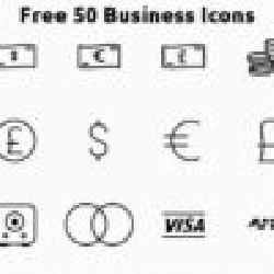 Sunday Freebie: 50 Multipurpose Business Icons