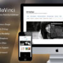 Sunday Freebie: WP-DaVinci Premium WordPress Theme