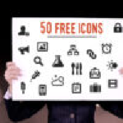 Image of 50 Free Web Icons for the Modern Designers