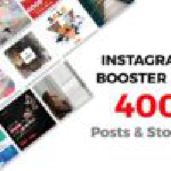 A Perfect Instagram Booster Set Of 400 Instagram Posts And Stories!