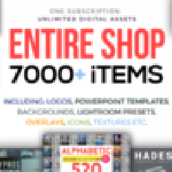 Get Lifetime Access To The Entire Shop With 7000+ Graphics Items