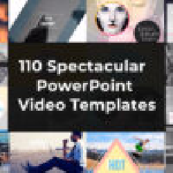 Image of 110 Spectacular PowerPoint Video Templates Mega Bundle / Lifetime