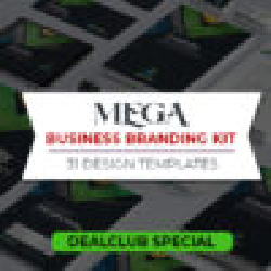 A Mega Business Branding Kit Of 31 Multipages Design Templates / DealClub