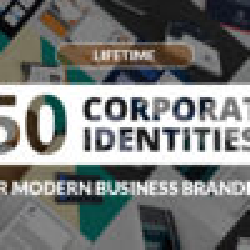 50-in-1 Corporate Identity Templates Bundle For Modern Business Branding