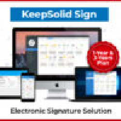 Image of KeepSolid Sign - An Online Signature Solution / 1 Year & 3 Years Plan