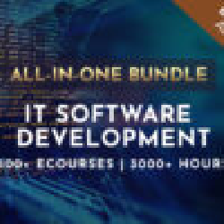 Image of IT Software Development All-In-One Bundle With 1100+ eCourses / Lifetime