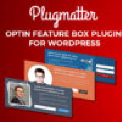 Plugmatter Optin Feature Box Plugin for WordPress Website / 1-Year Plan