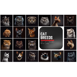 480 Cat Breed Images Bundle