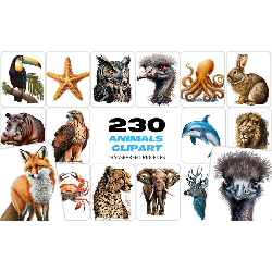 230 Amazing Animal Clipart Images