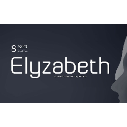 Image of 8 Elyzabeth Pro – Font Family