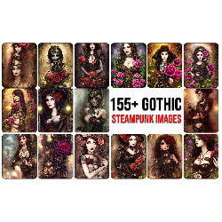 155+ Gothic Images Bundle / Commercial License