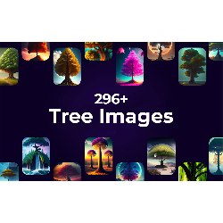 Image of 296+ Tree Images Bundle