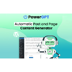 Image of PowerGPT – ChatGPT Powered Content Generator / Lifetime Access- 1 Website