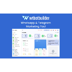 WTbotBuilder – WhatsApp & Telegram Chatbot Marketing Tool / Tier 1